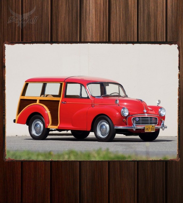 Металлическая табличка Morris Minor Traveller